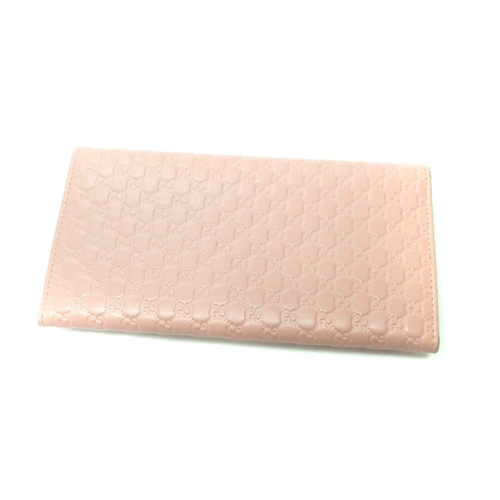 Gucci Long Leather Wallet ssima Black